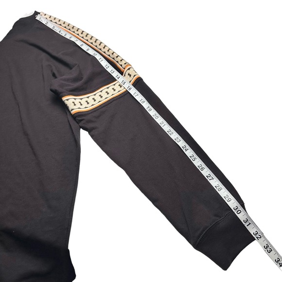 Urban Outfitters | Men | Dark Brown Drop Shoulder Ribbed LS Tee | Size Large - Picture 5 of 12